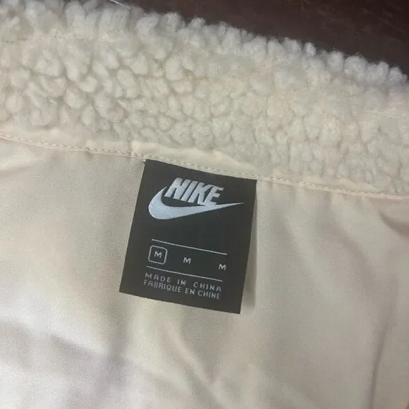 Nike Icon Clash Synthetic Fill Jacket Oatmeal sz medium - Picture 9 of 14